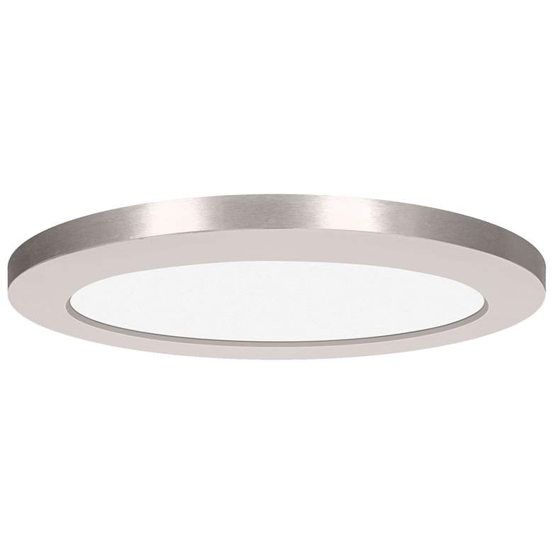 Image 1 ModPLUS 9" Wide Brushed Steel LED Ceiling Light