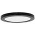 ModPLUS - Round 7" LED Flush Mount - Black Finish - Acrylic Lens