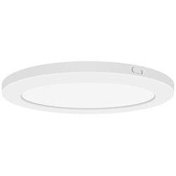 ModPLUS - Round 9&quot; LED Flush Mount - White Finish - White Acrylic