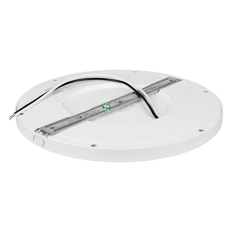 Image 4 ModPLUS - Round LED Flush Mount - 16" - White Finish, White Acrylic more views