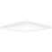 ModPLUS - Square LED Flush Mount - 12" - 120V - White Finish