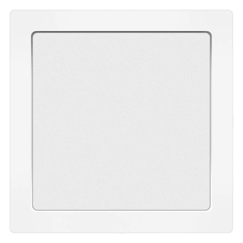 Image 3 ModPLUS - Square LED Flush Mount - 9" - 120-277V - White Finish more views