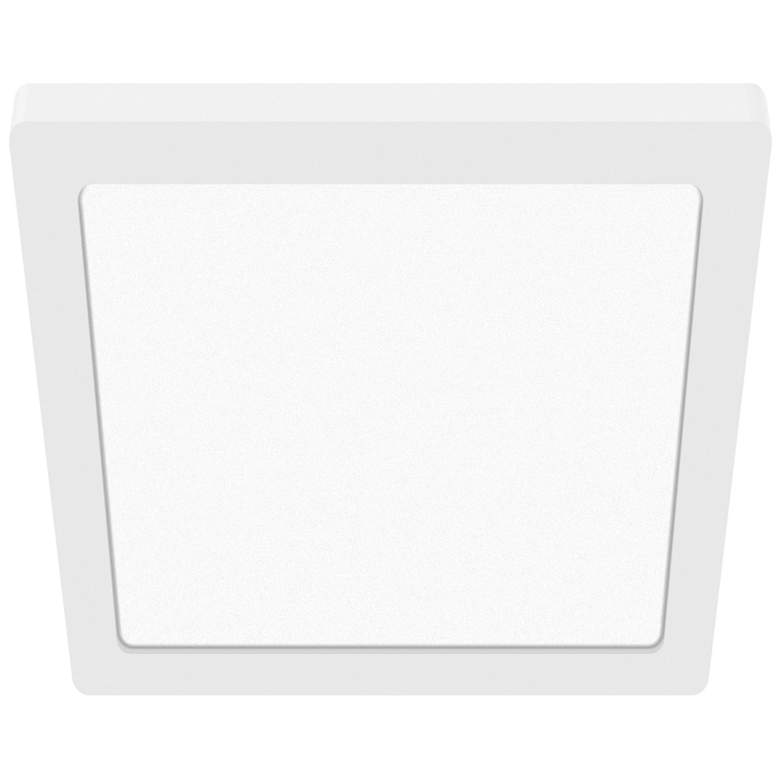 Image 4 ModPLUS - Square LED Flush Mount - 9" - 120-277V - White Finish more views