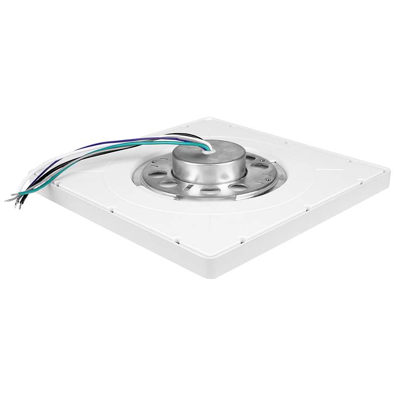 Image 5 ModPLUS - Square LED Flush Mount - 9" - 120-277V - White Finish more views