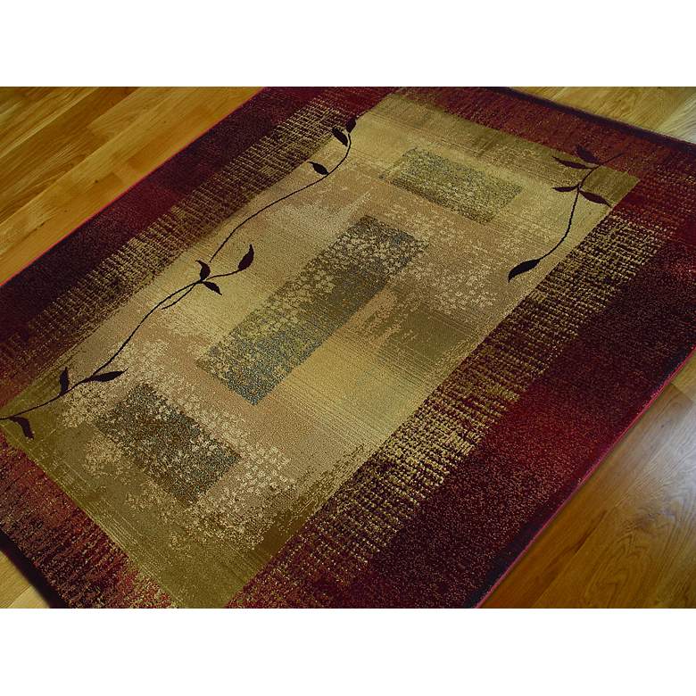 Image 3 Modtempo Collection 5&#39;3 inchx7&#39;6 inch Multi Color Rug more views