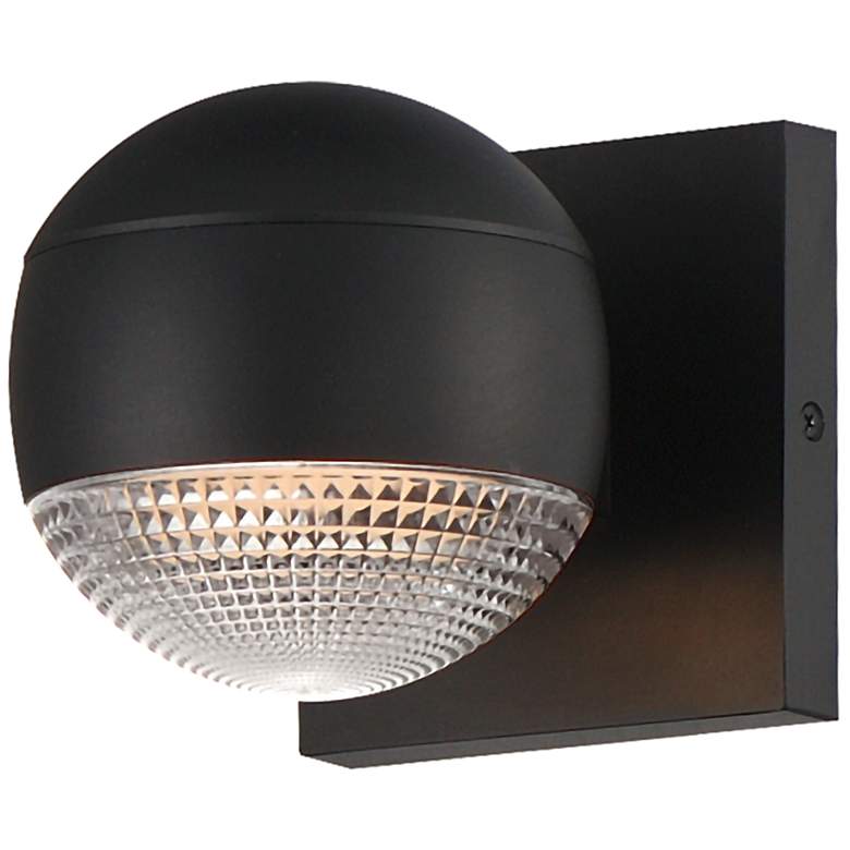 Image 2 Modular 1-Light LED Outdoor Sconce Black