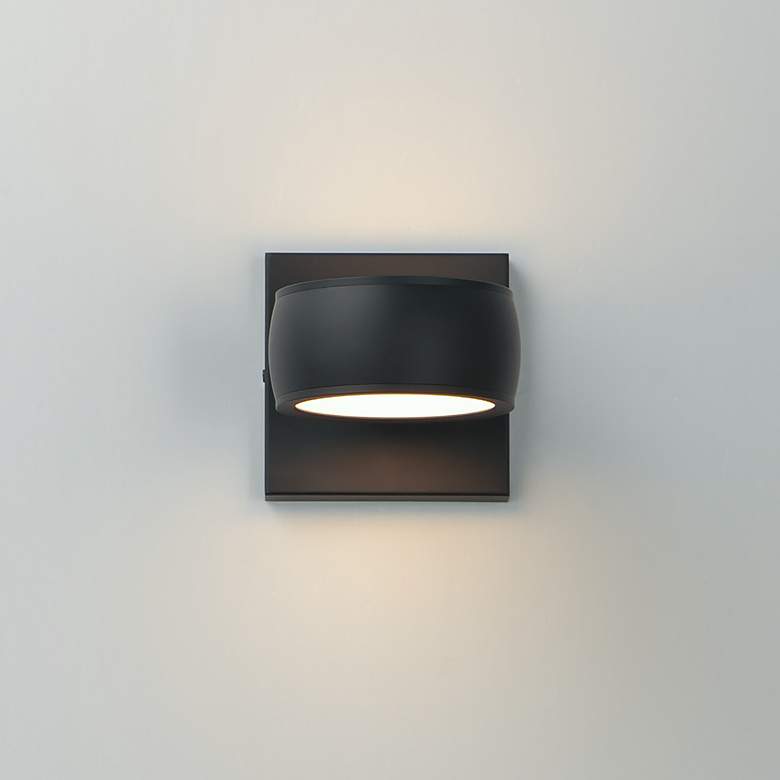 Image 3 Modular 2-Light LED Outdoor Wall Sconce more views