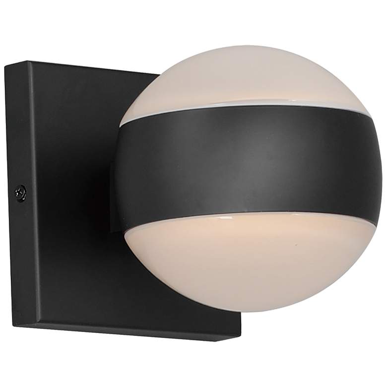 Image 1 Modular Globe 2-Light LED Sconce