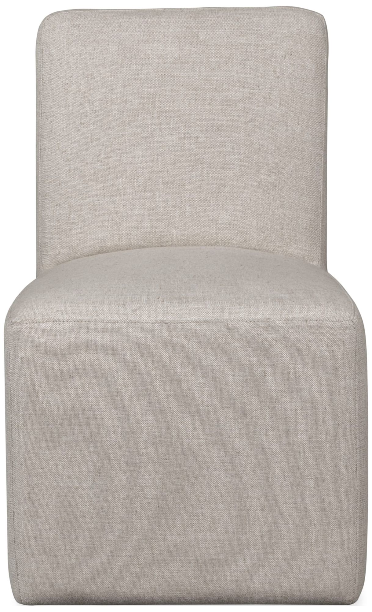 Image 2 Modus Liv Fully Upholstered Dining Chair in Natural Linen more views