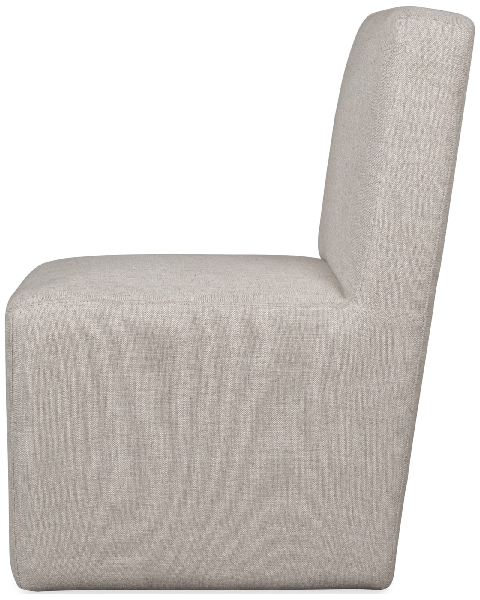 Image 4 Modus Liv Fully Upholstered Dining Chair in Natural Linen more views