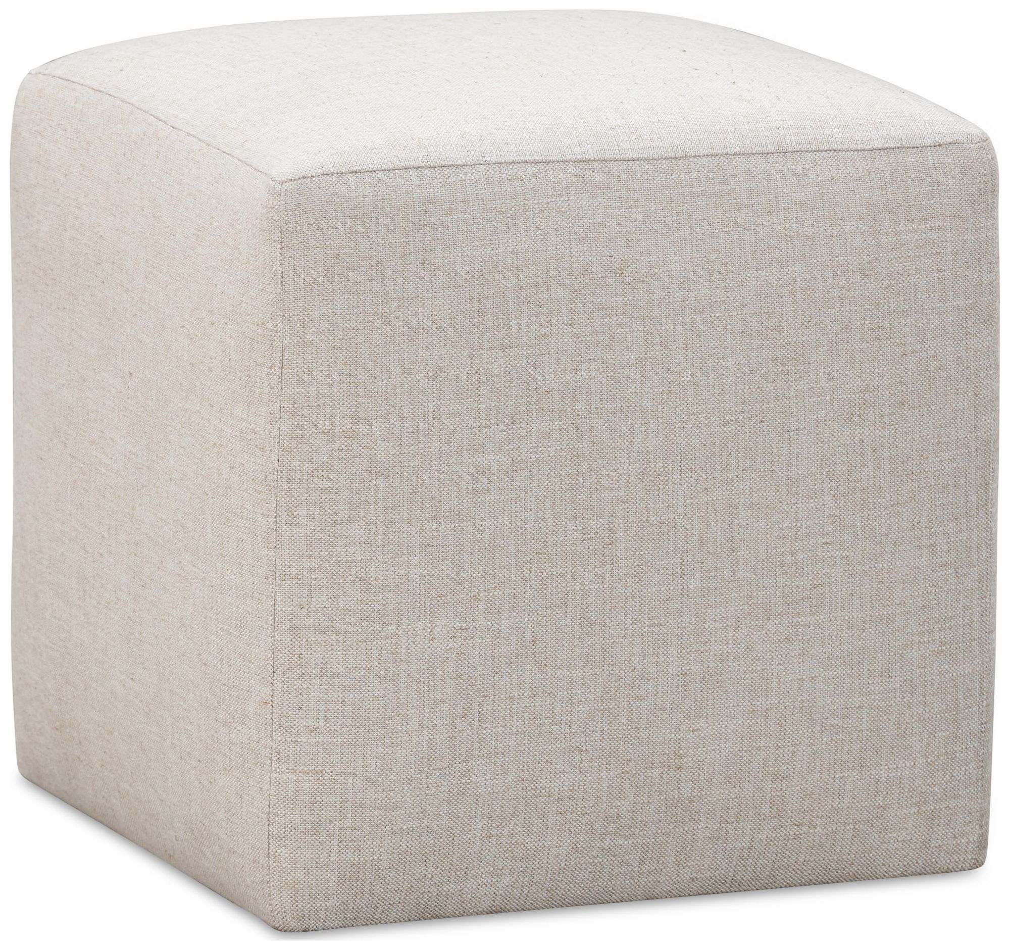 Image 3 Modus Liv Fully Upholstered Dining Ottoman in Natural Linen more views