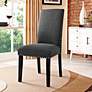 1_Modway Parcel 19" Wide High Back Gray Fabric Dining Side Chair