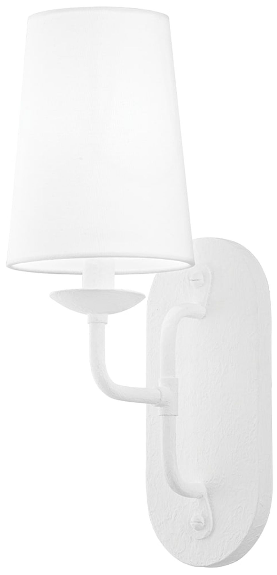 Moe 17 1/2" High Gesso White Wall Sconce 739P2 Lamps Plus