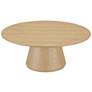 2_Moe's Home Collection Otago Natural Oak Modern Coffee Table more views