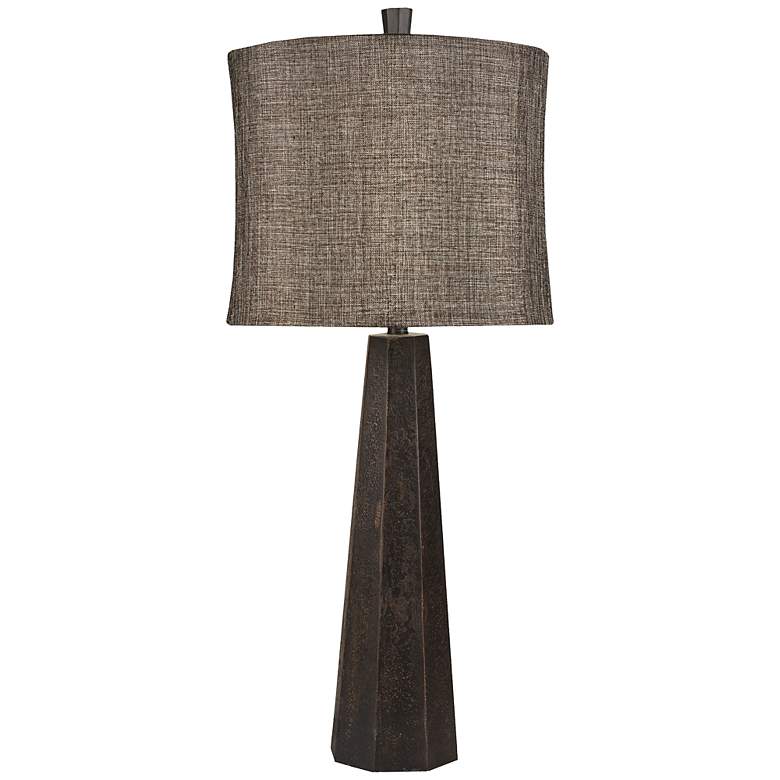 Image 1 Mohawk Metallic and Aged Bronze Table Lamp