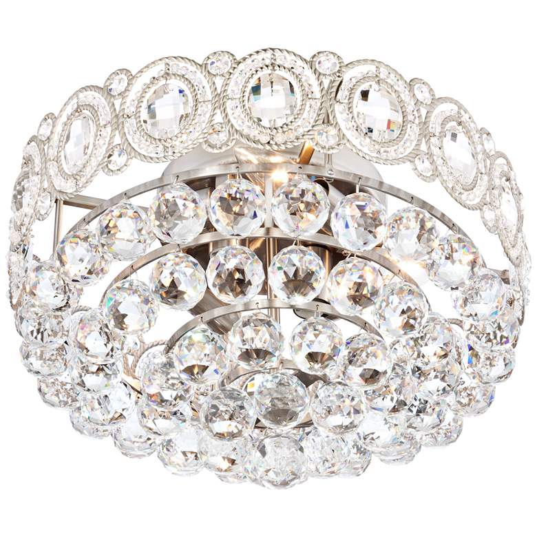 Moira 16&quot; Wide Crystal Ceiling Light more views