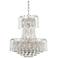 Moira 19" Wide Crystal Chandelier