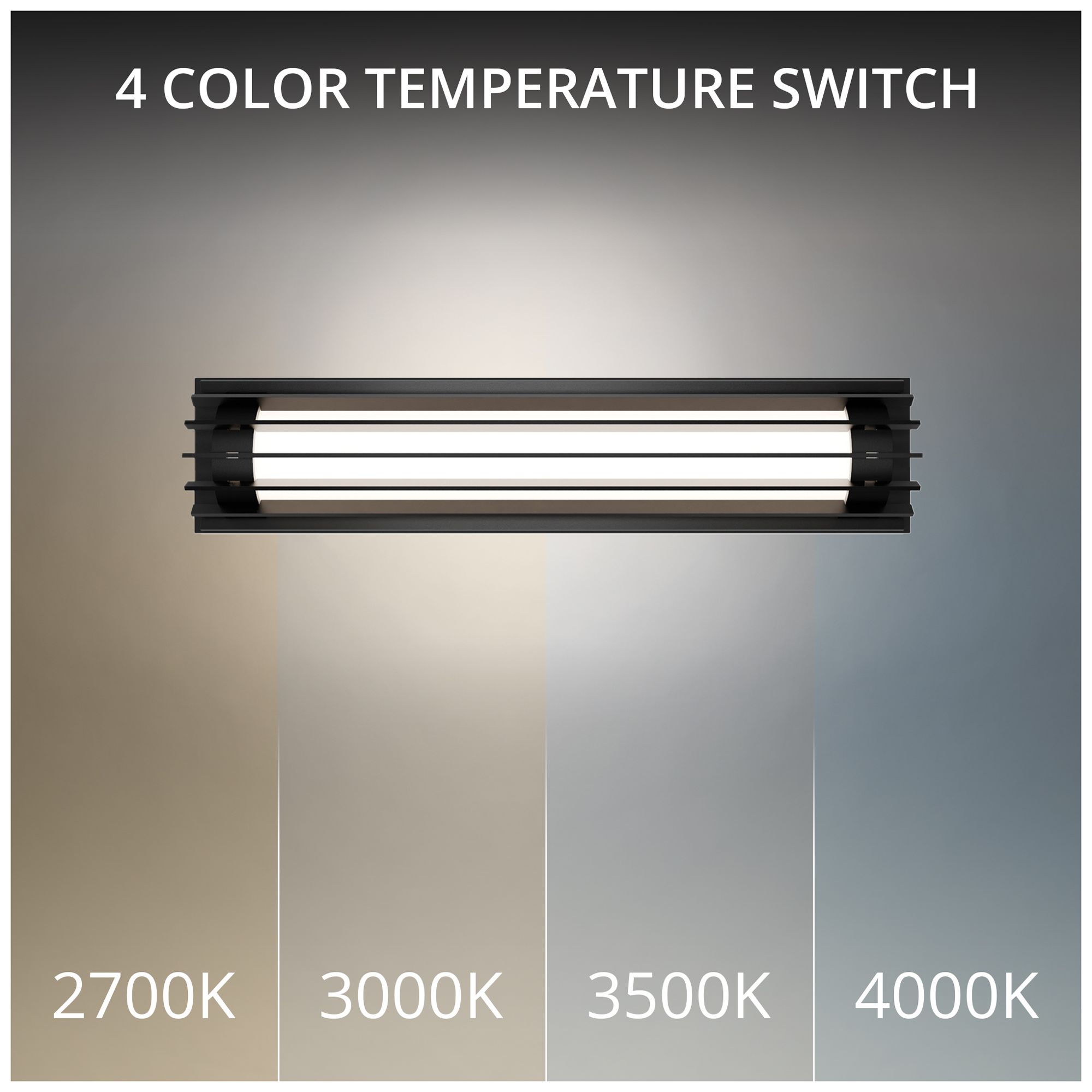 Image 3 Moline 24"H x 5.38"W 1-Light Outdoor Wall Light in Black more views