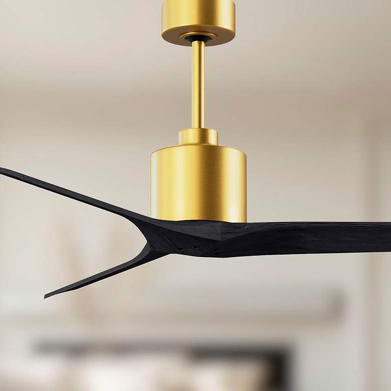 Image 4 Mollywood - 52" Ceiling Fan - Brushed Br more views