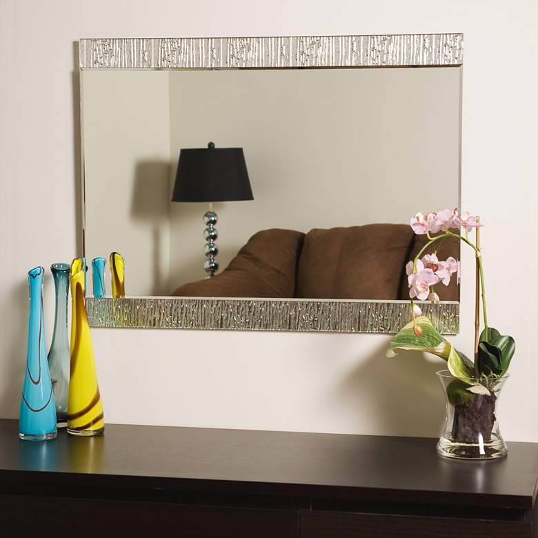 Image 3 Molten 23 1/2" x 31 1/2" Rectangular Frameless Wall Mirror more views