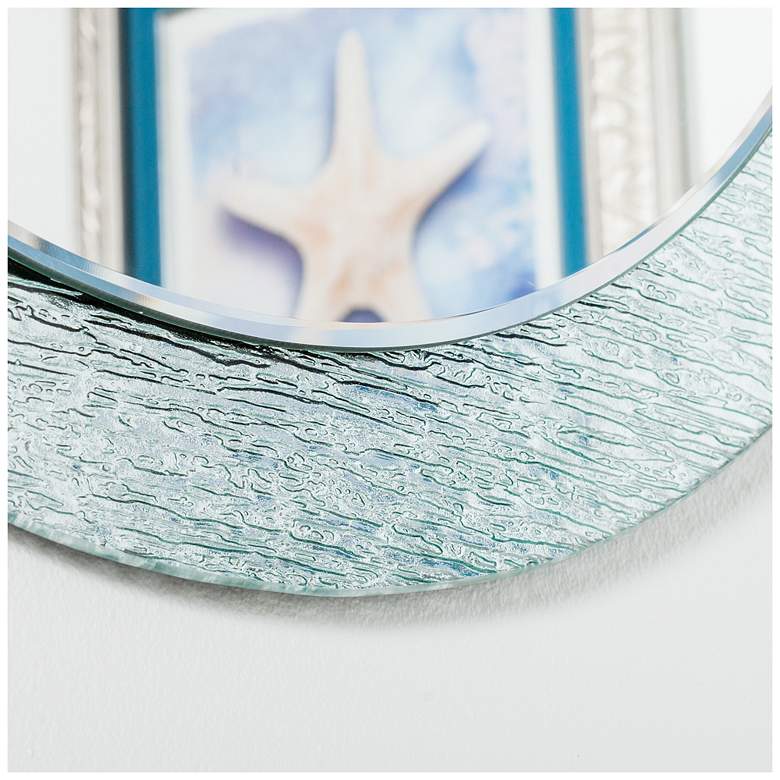 Image 2 Molten 27 1/2" Round Bathroom Wall Mirror more views
