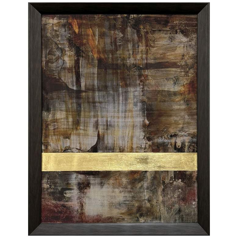 Image 1 Molten Patina I 34"W x 44"H Contemporary Framed Art