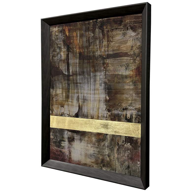 Image 2 Molten Patina I 34"W x 44"H Contemporary Framed Art more views