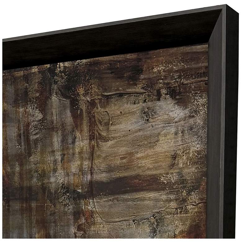 Image 3 Molten Patina I 34"W x 44"H Contemporary Framed Art more views