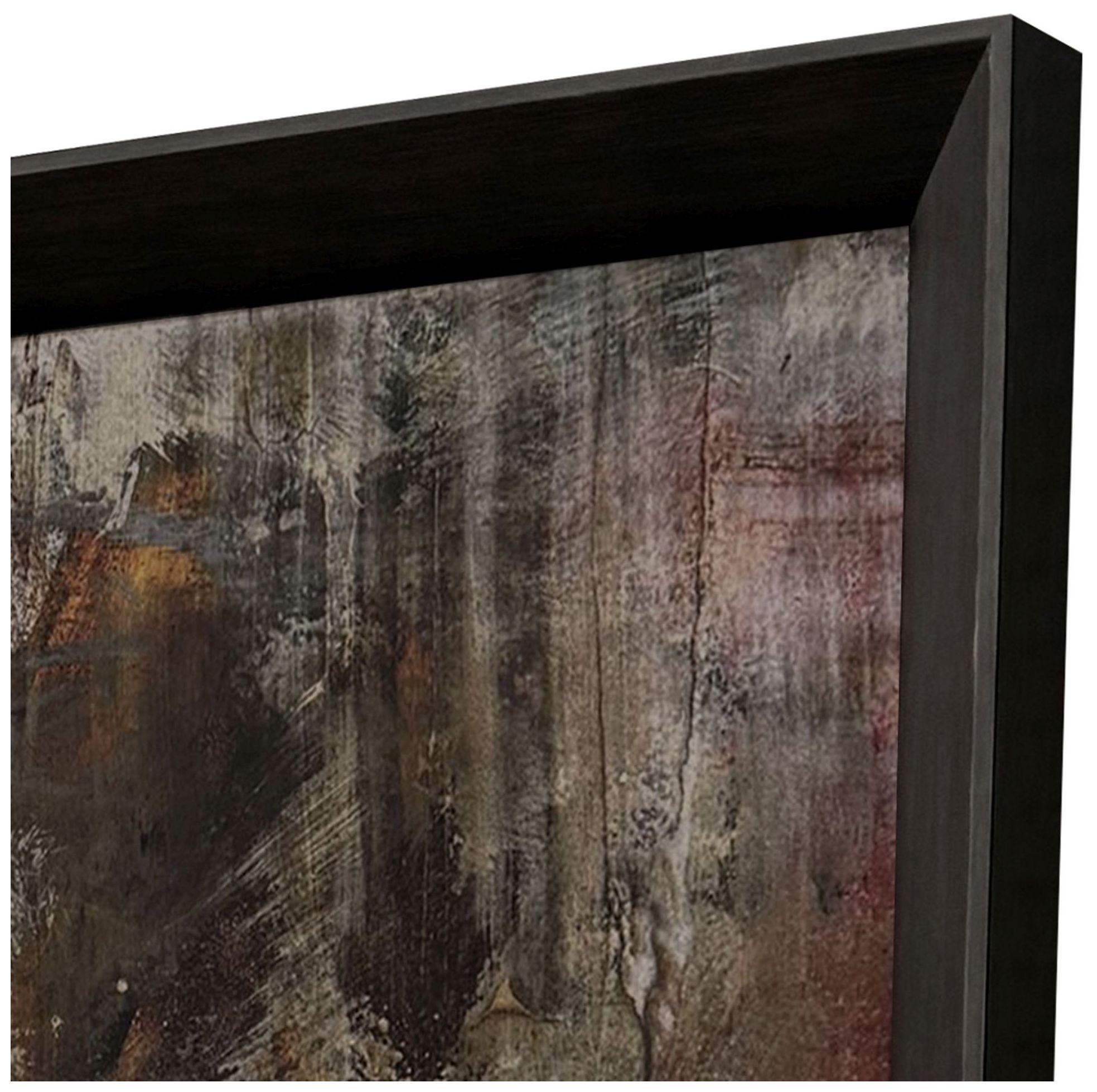 Image 3 Molten Patina II 34"W x 44"H Contemporary Framed Art more views