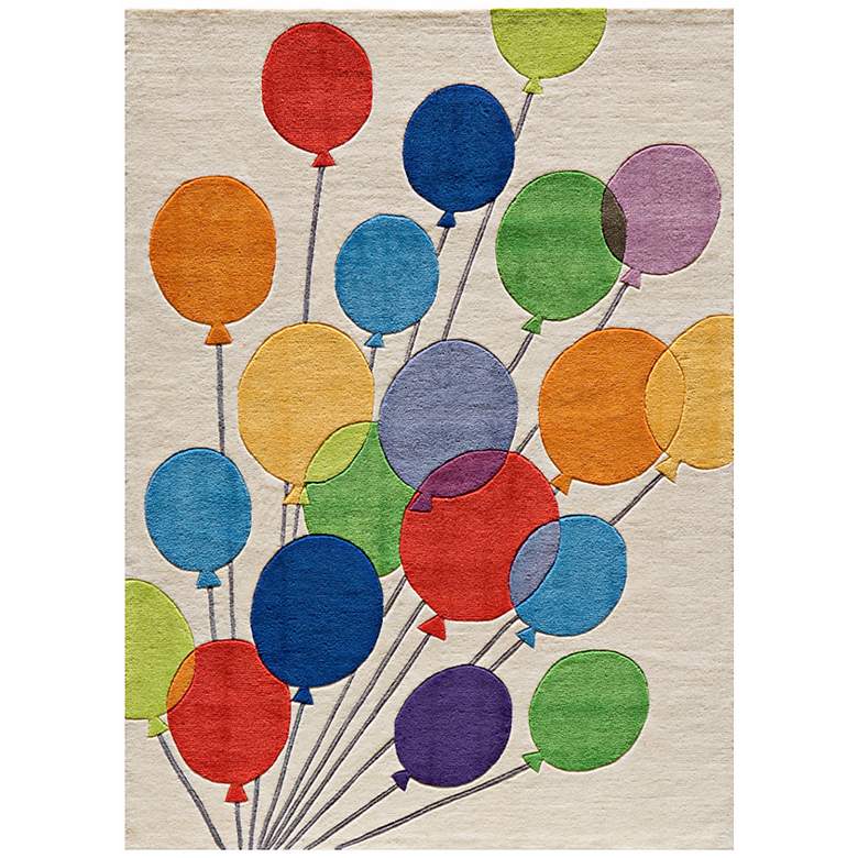 Image 1 Momeni Lil Mo Whimsy LMJ-16 Balloons 5&#39;x7&#39; Area Rug