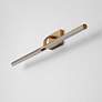 Thumbnail2 of Mona 18 1/2"W Burnished Gold Direct Wire LED Picture Light more views