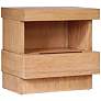 1_Mona 24" Wide Oak Wood 1-Drawer Nightstand