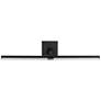 Mona 30 1/2" Wide Matte Black Direct Wire LED Picture Light