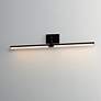Thumbnail3 of Mona 30 1/2" Wide Matte Black Direct Wire LED Picture Light more views