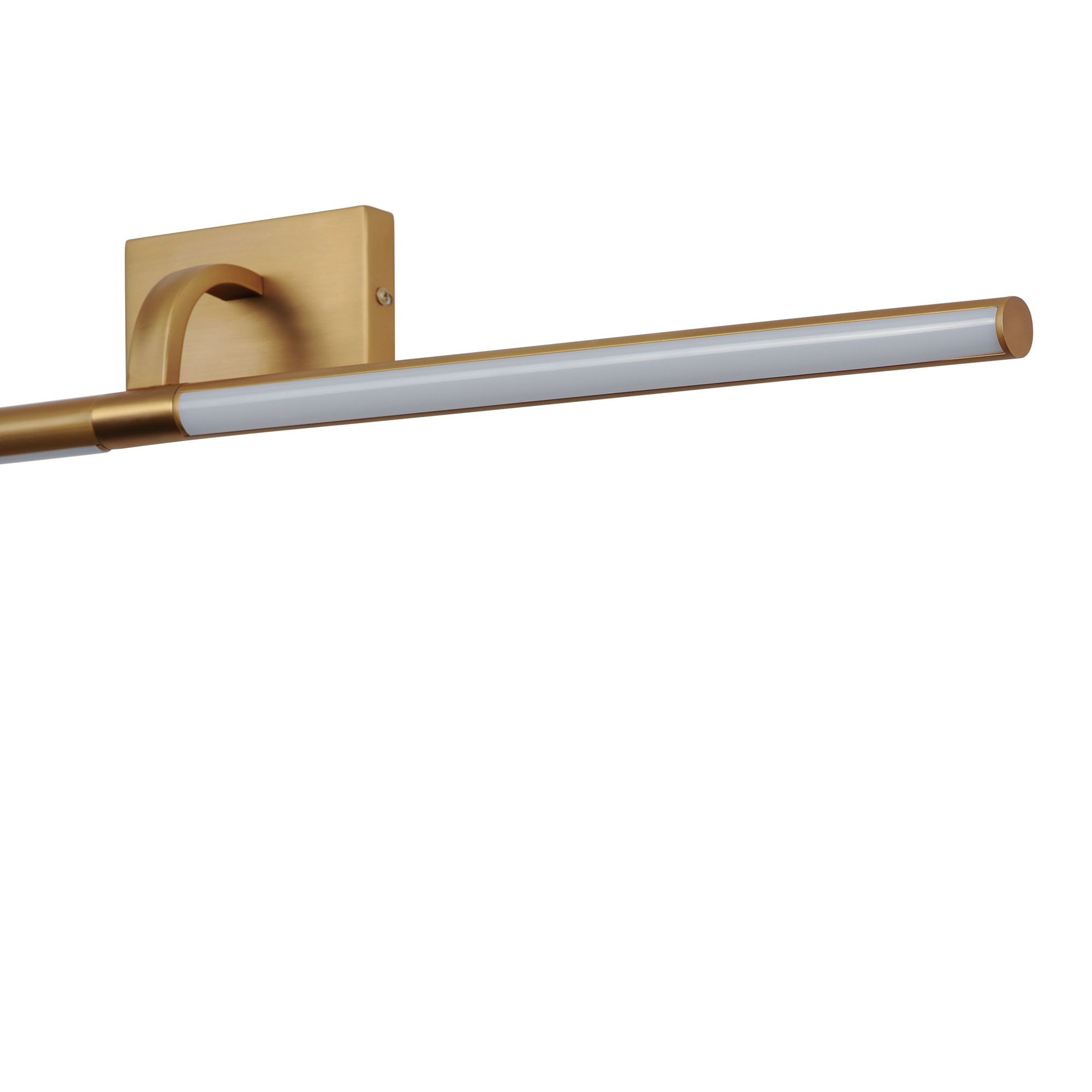 Image 6 Mona 30 1/2"W Burnished Gold Direct Wire LED Picture Light more views