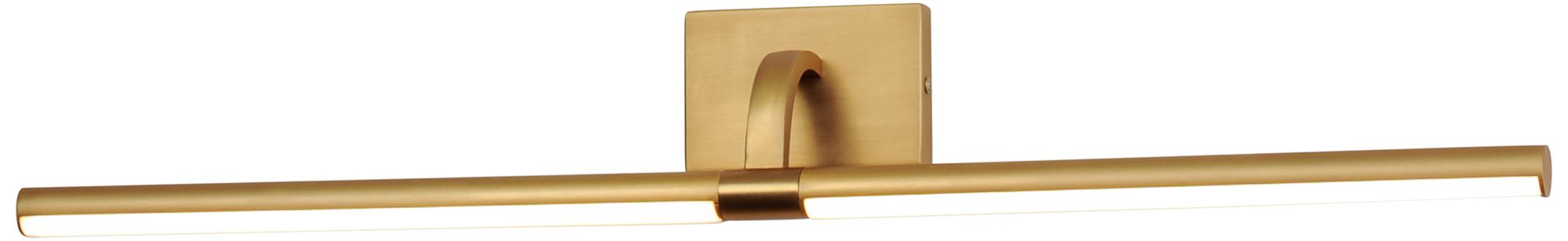 Image 7 Mona 30 1/2"W Burnished Gold Direct Wire LED Picture Light more views