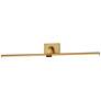 Mona 30 1/2"W Burnished Gold Direct Wire LED Picture Light