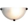 Mona LED Wall Sconce - Oil Rubbed Bronze Finish - Alabaster Glass Diffuser