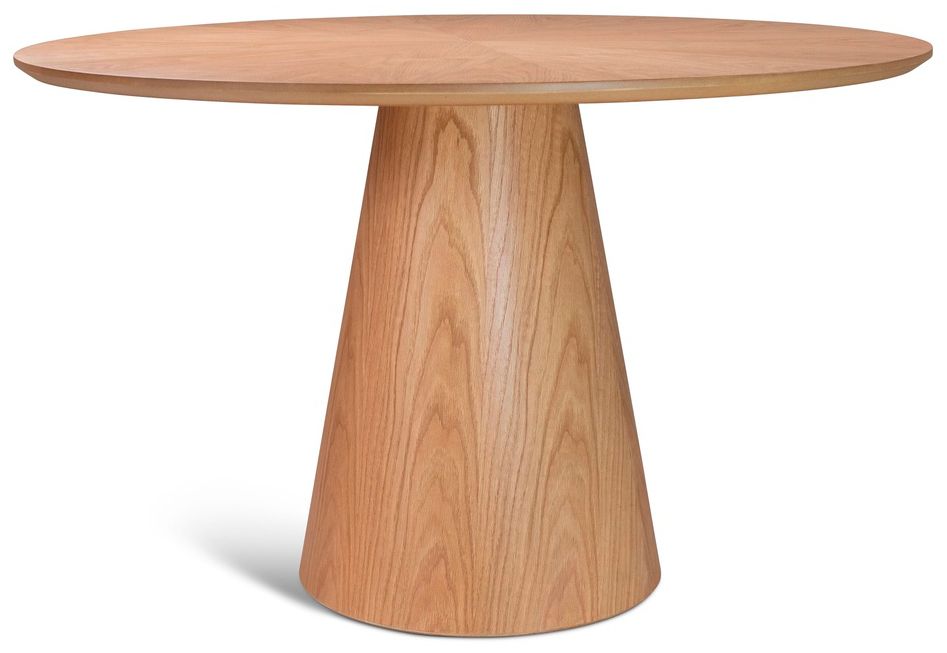 Image 2 Mona Round Wood Top Dining Table Damasco more views