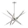 Thumbnail3 of Monaco 10 Light Brushed Nickel Chandelier more views