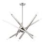 Thumbnail4 of Monaco 10 Light Brushed Nickel Chandelier more views