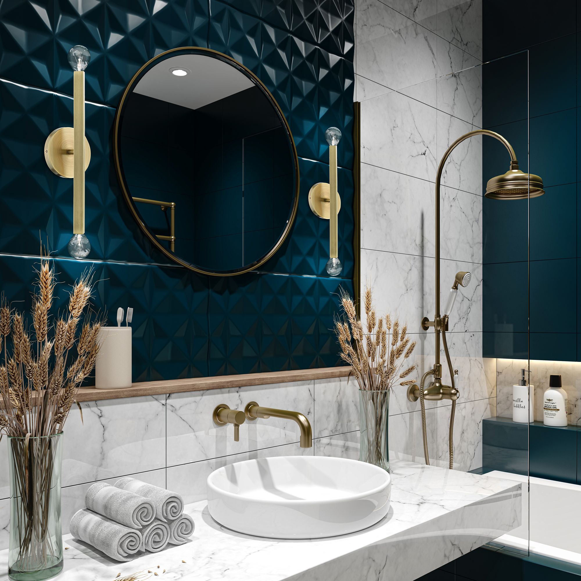 Monaco 2 Light Antique Brass ADA Sconce