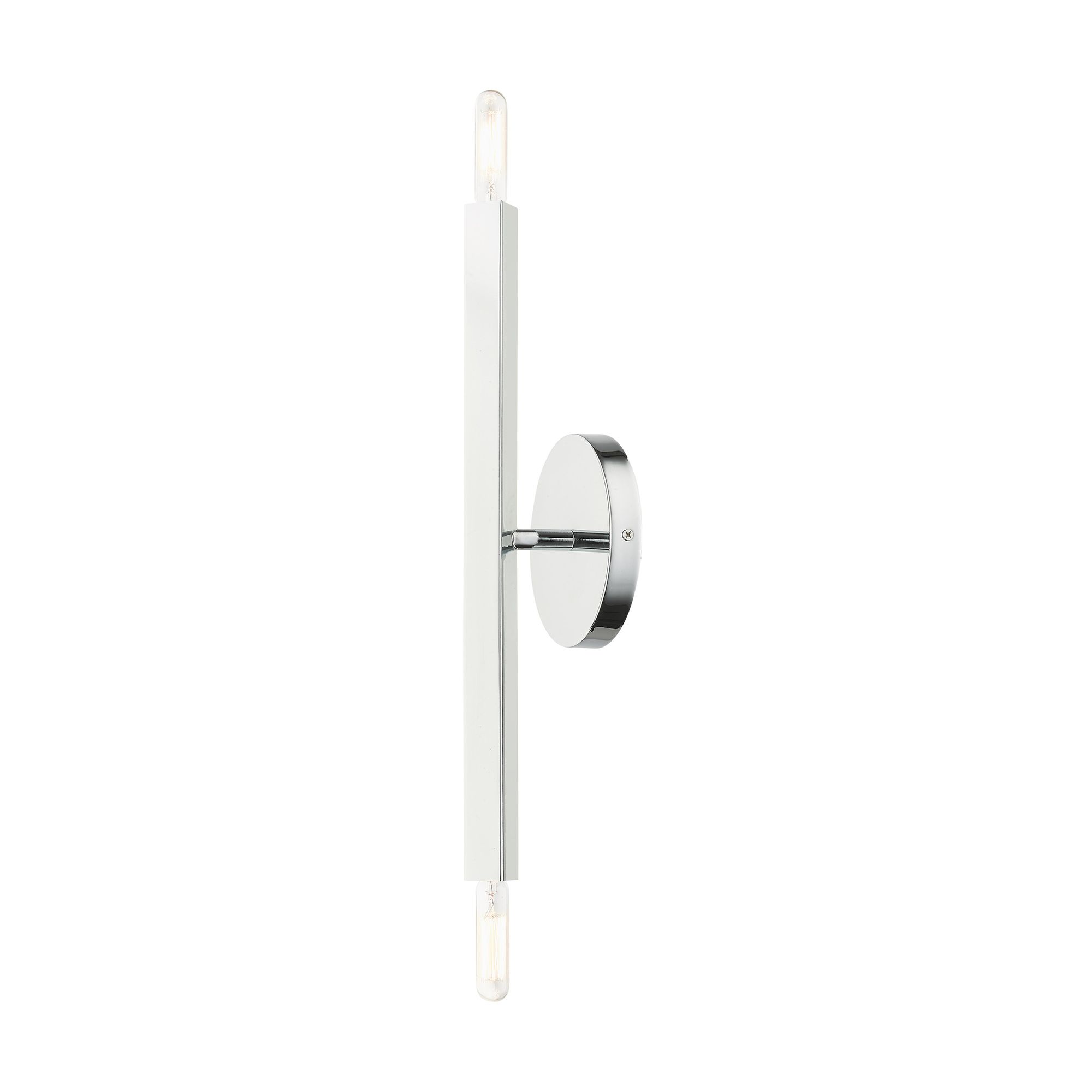 Image 7 Monaco 2 Light Polished Chrome ADA Sconce more views