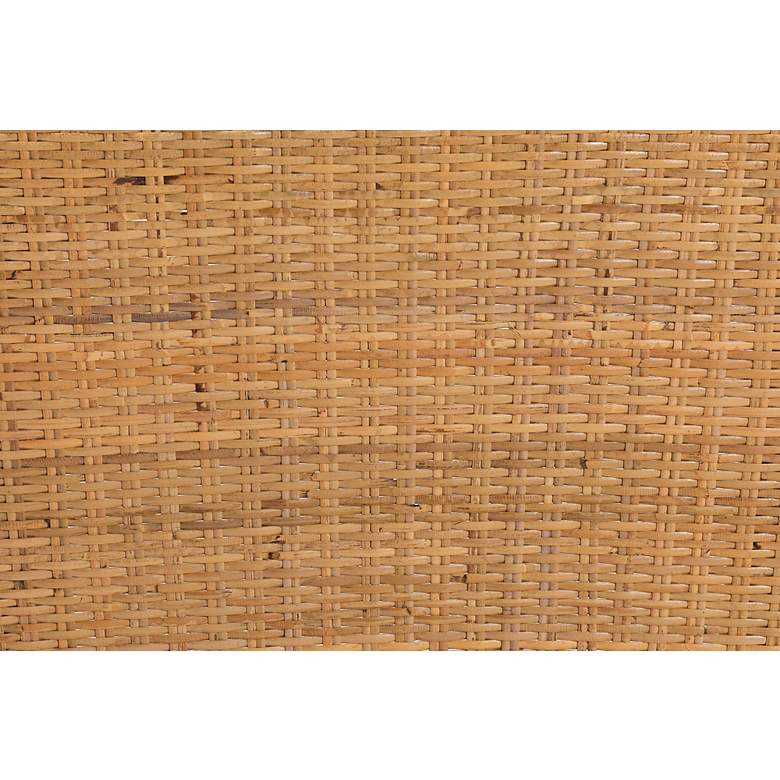 Image 5 Monaco 24 1/2" Natural Brown Rattan Counter Stool more views