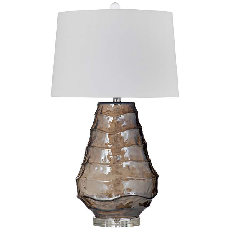 Image 1 Monaco 30" High Gray Table Lamp