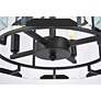 6_Monaco 4 Lt Flat Black (Matte) Pendant Clear Glass Crystal more views