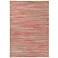 Monaco Alassio Sand Maroon Salmon Outdoor Rug