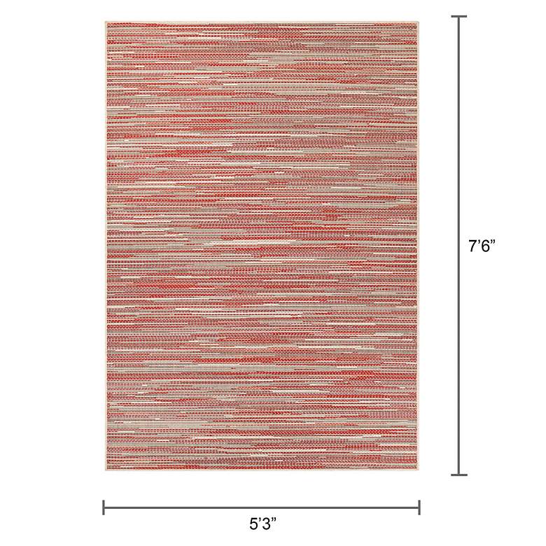 Image 7 Monaco 7847 5'3"x7'6" Sand Rectangle Area Rug more views