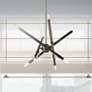 1_Monaco 8 Light Black Chrome Chandelier