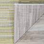 Thumbnail3 of Monaco Alassio 2'x3'7" Sand Sea Mist Lemon Outdoor Area Rug more views